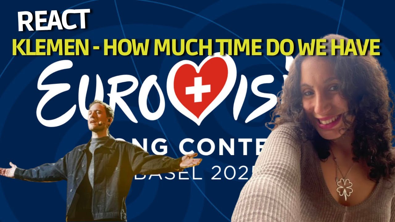 REACT: Klemen - How much time do we have (Slovenia Eurovision 2025)