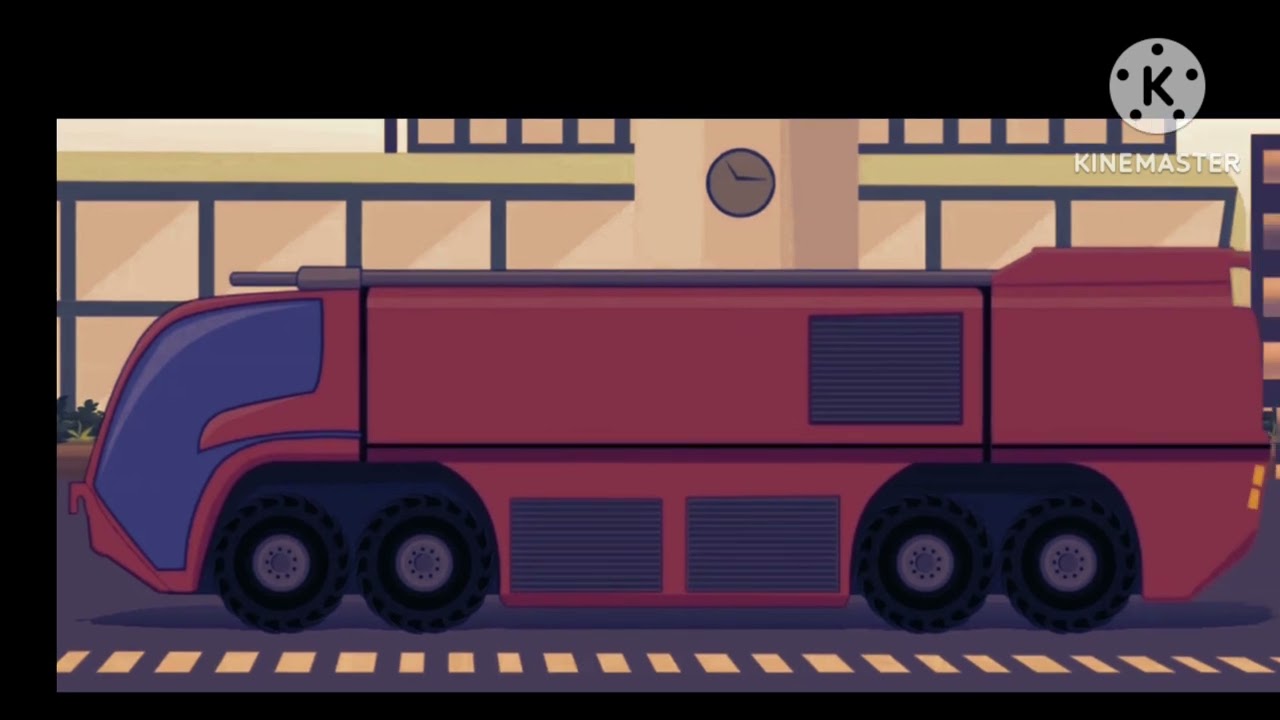 Airport crash tender