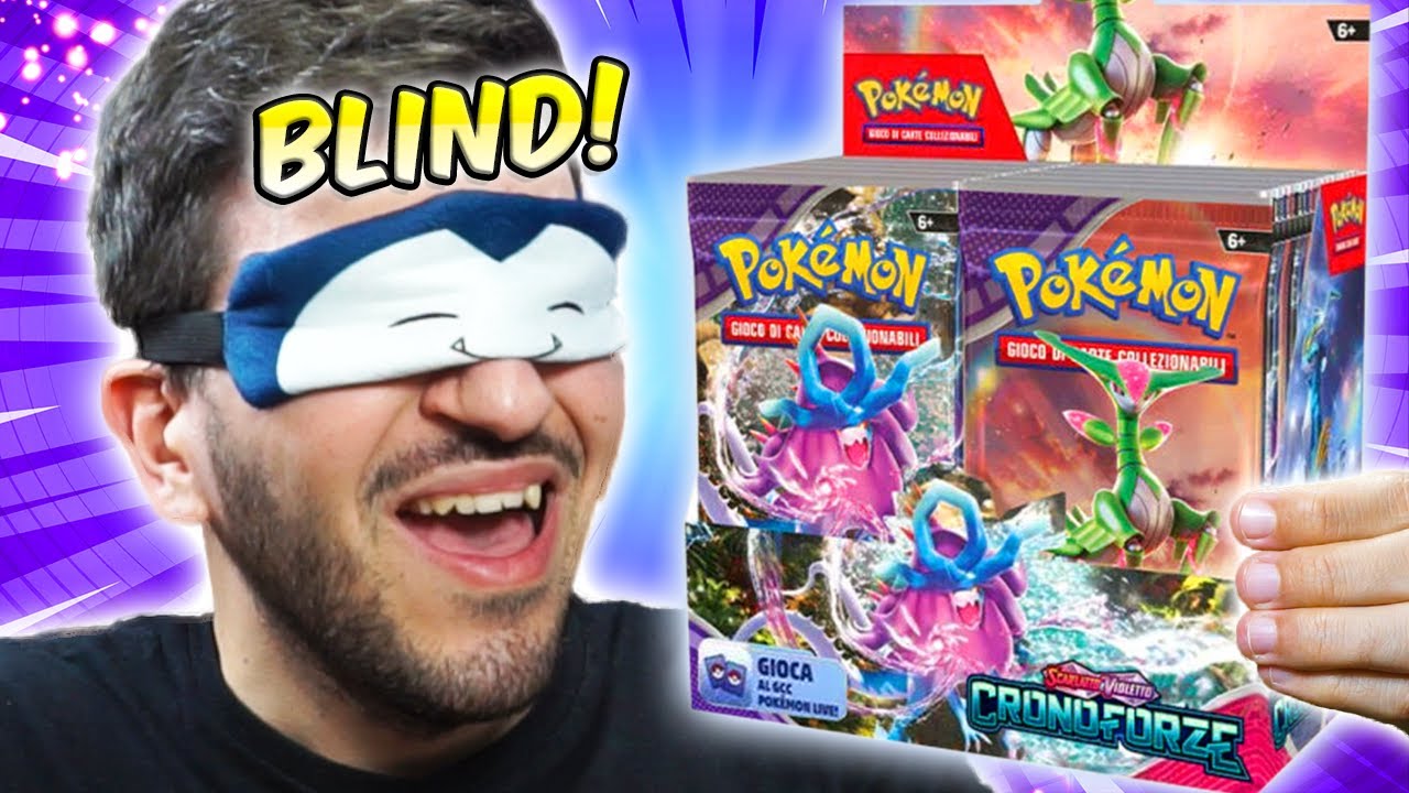 APRO CRONOFORZE in BLIND! FIRST REACTION a TUTTE le NUOVE CARTE POKEMON