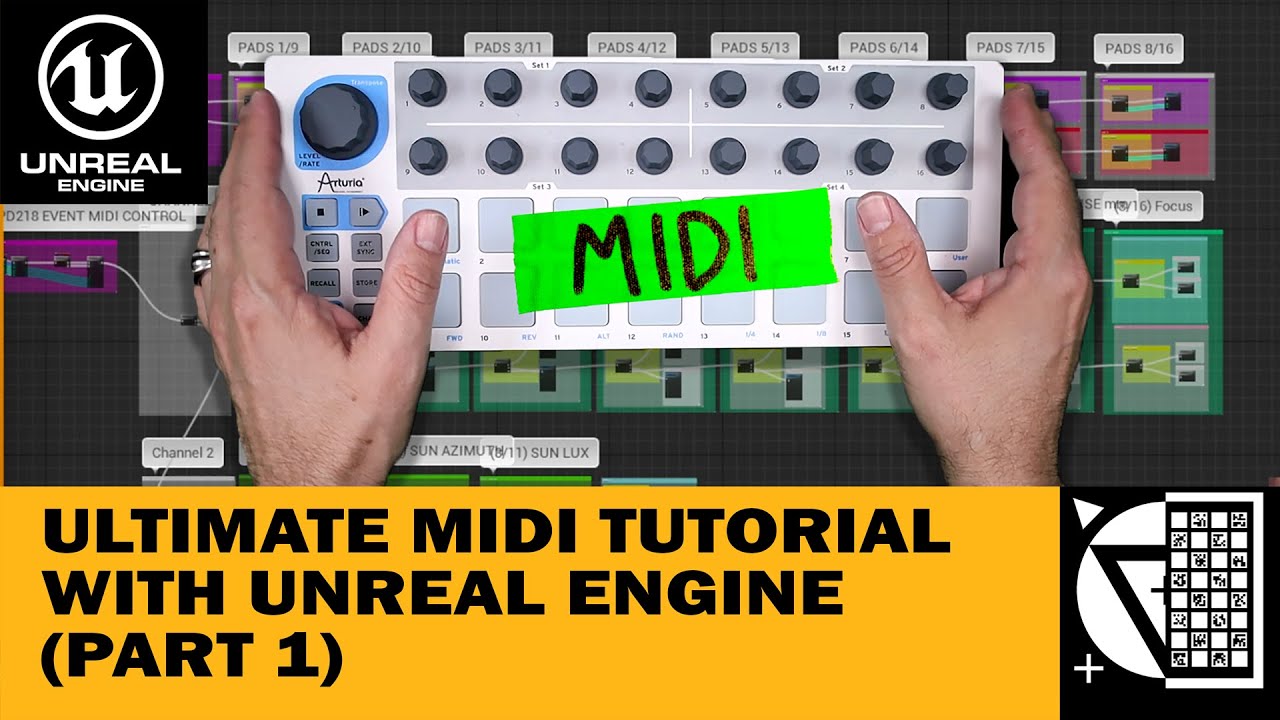 Ultimate, ultimate, ultimate MIDI Tutorial with Unreal Engine (PART 1) R1