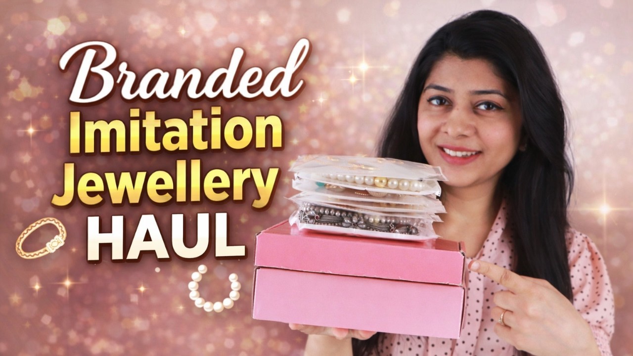 Elegant Jewellery Haul | Branded Imitation Jewellery From Haul