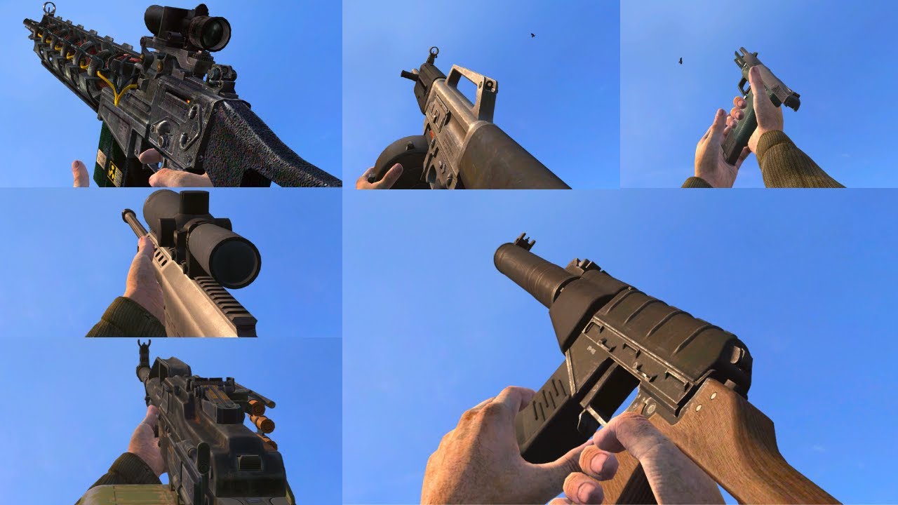 S.T.A.L.K.E.R. Anomaly - All Weapons Reload Animations