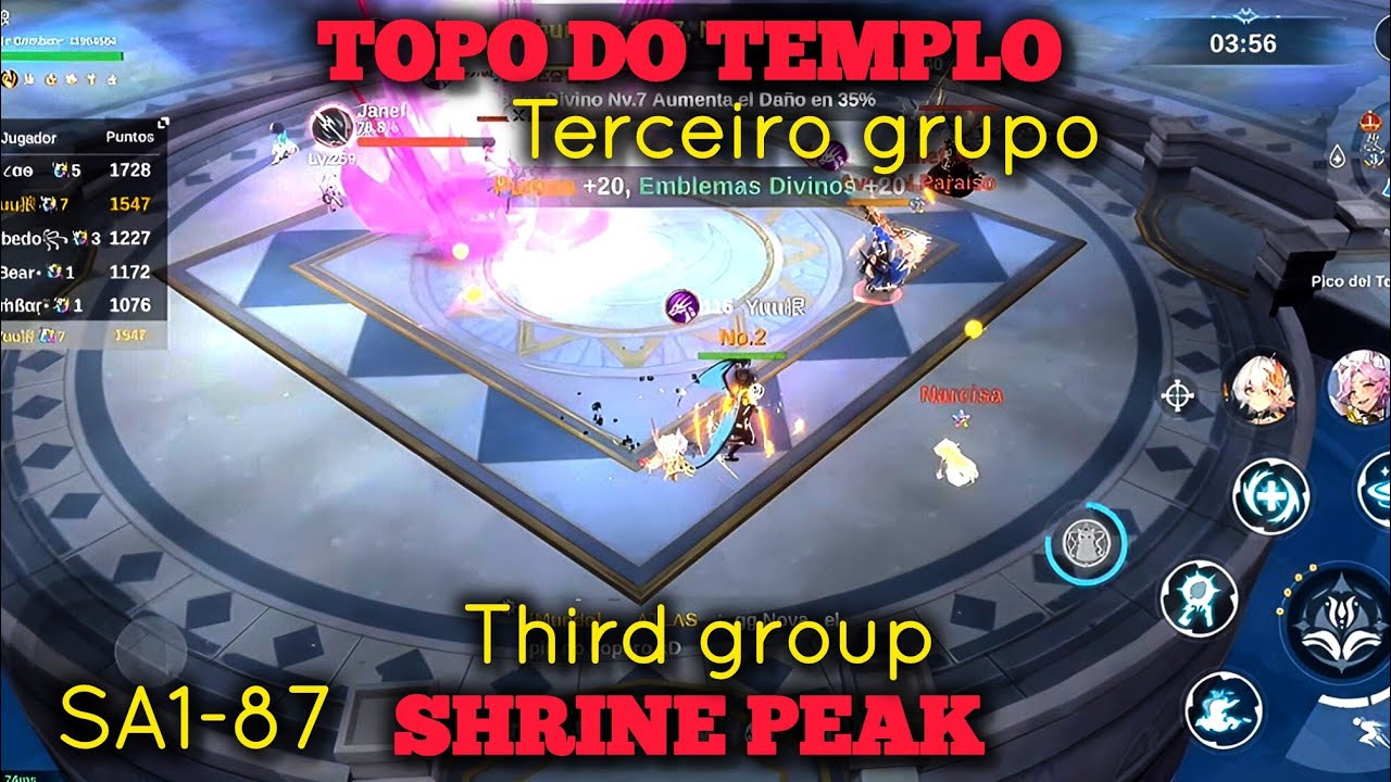 The Legend of Neverland | Pico del Templo Sagrado - Grupo 3 - TLON