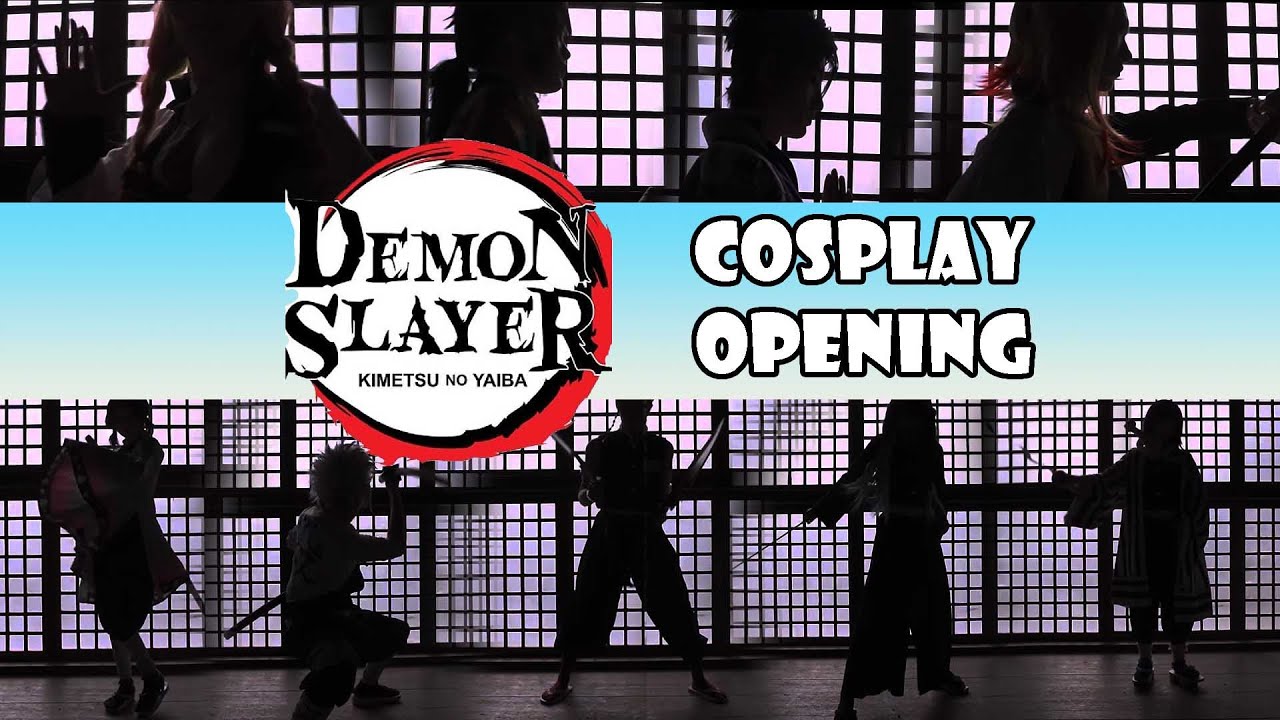 Cosplay Demon Slayer: Kimetsu no Yaiba Opening