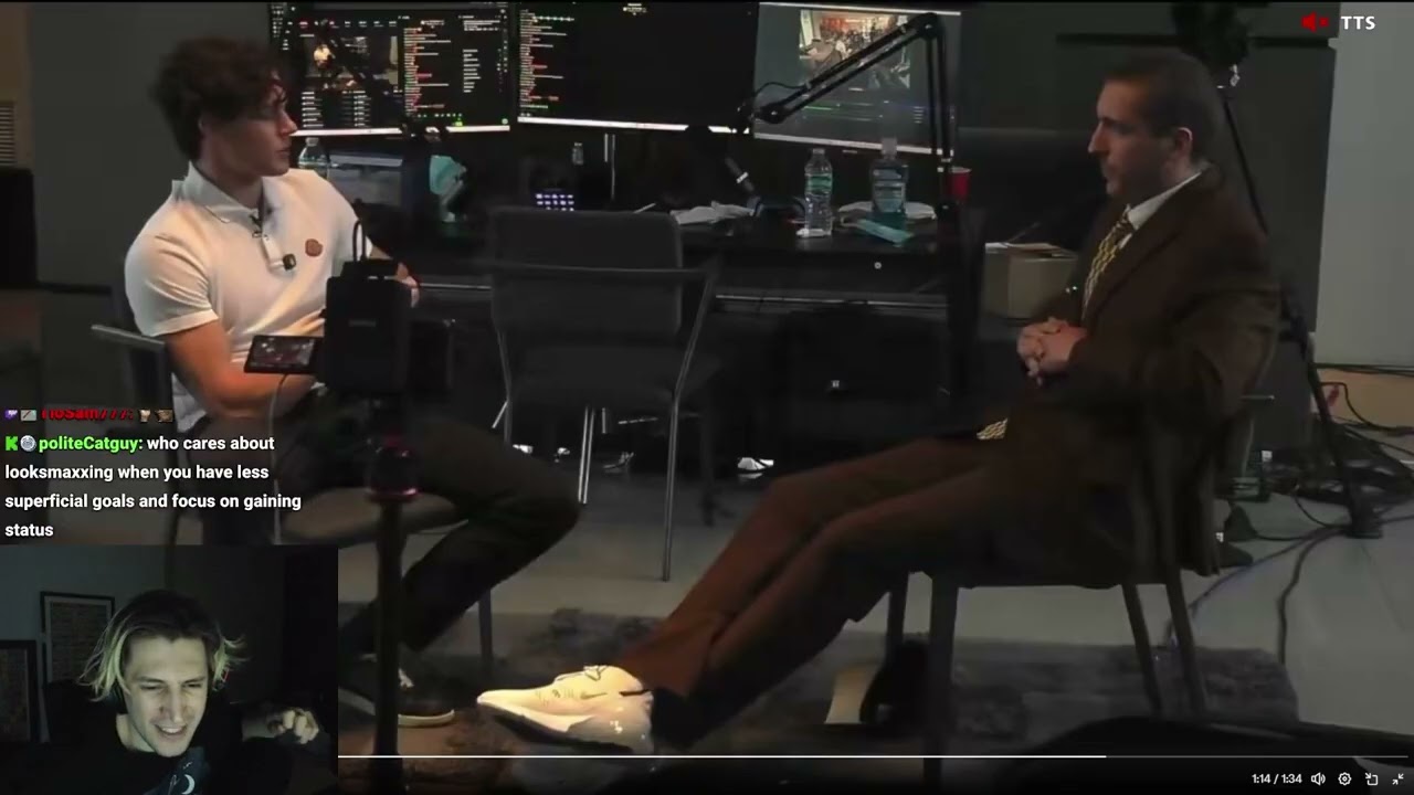 xQc Backs Clavicular on his Andrew Callaghan Interview
