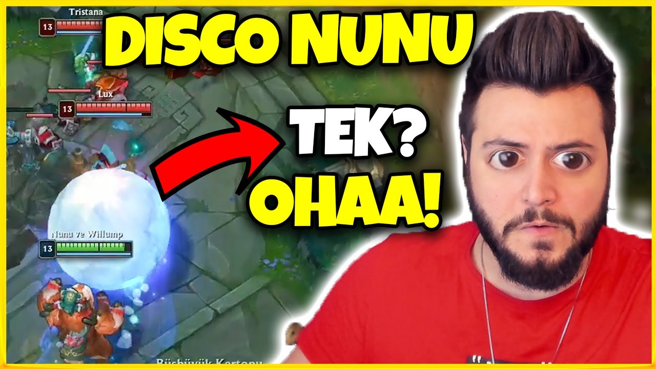 Full Ap Nunu Support Oynadım. Takım Beni Disco Nunu Sandı Ama 1v9 Attım 😎