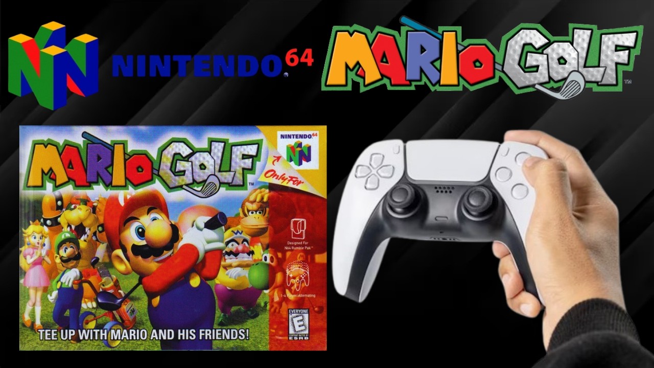 Jogando Mario Golf Nintendo 64 Lançado Em 1999 ᴴᴰ