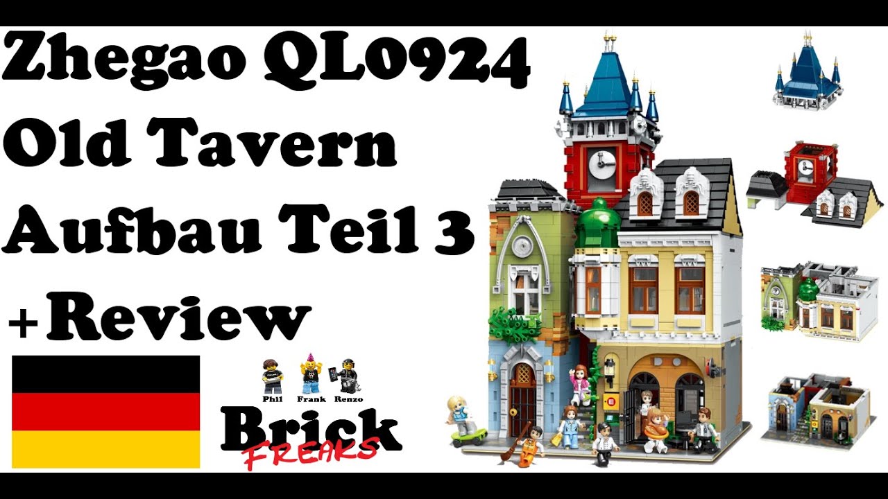 Zhegao QL-0924 - Old Tavern - Aufbau Teil 3 + Review