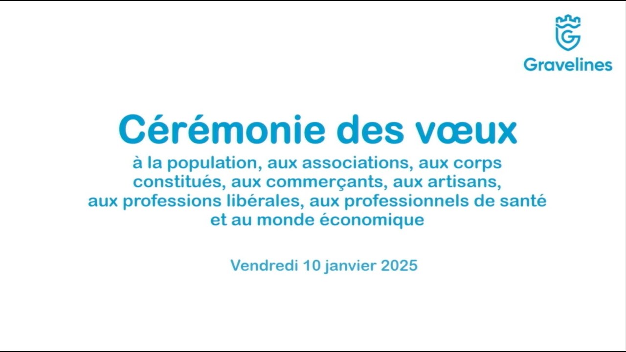 Cérémonie des vœux 2025