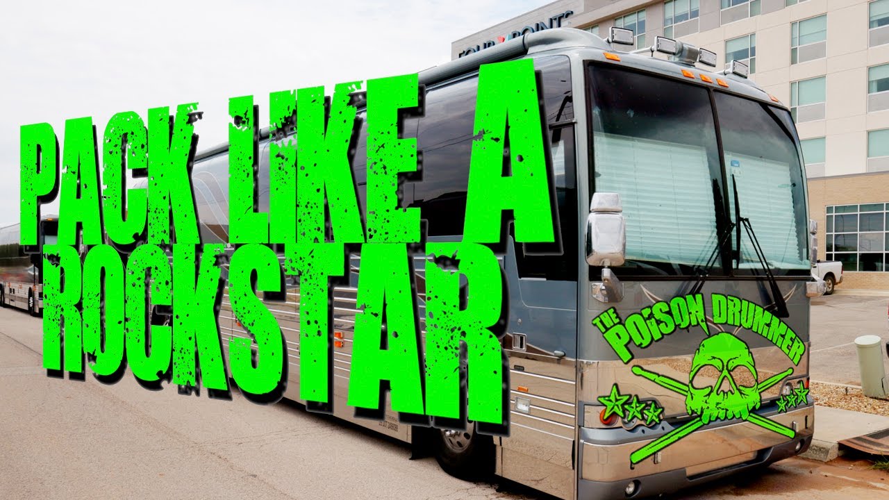 POISON TOUR VLOG - PACK LIKE A ROCKSTAR