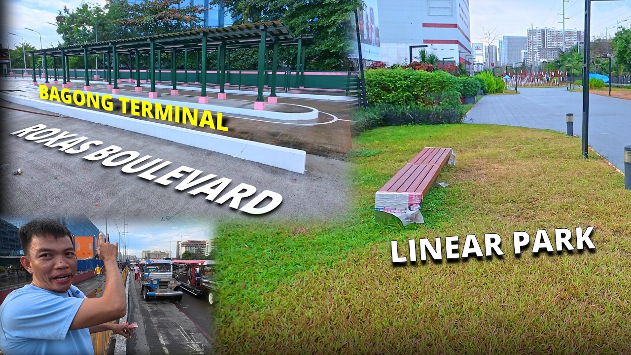 MALAKING PAGBABAGO! NEW TERMINAL SA ROXAS BOULEVARD | Pasay  City Update