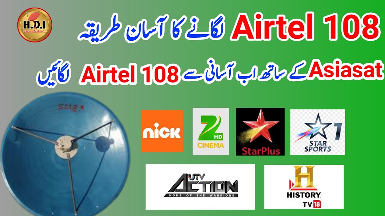 Aritel 108 setting with asiasat complete method | hassan dish info