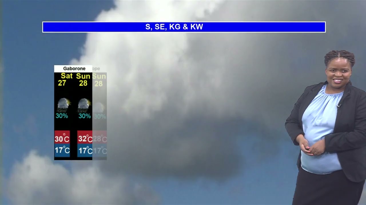 BOTSWANA WEATHER | 25 September 2025|