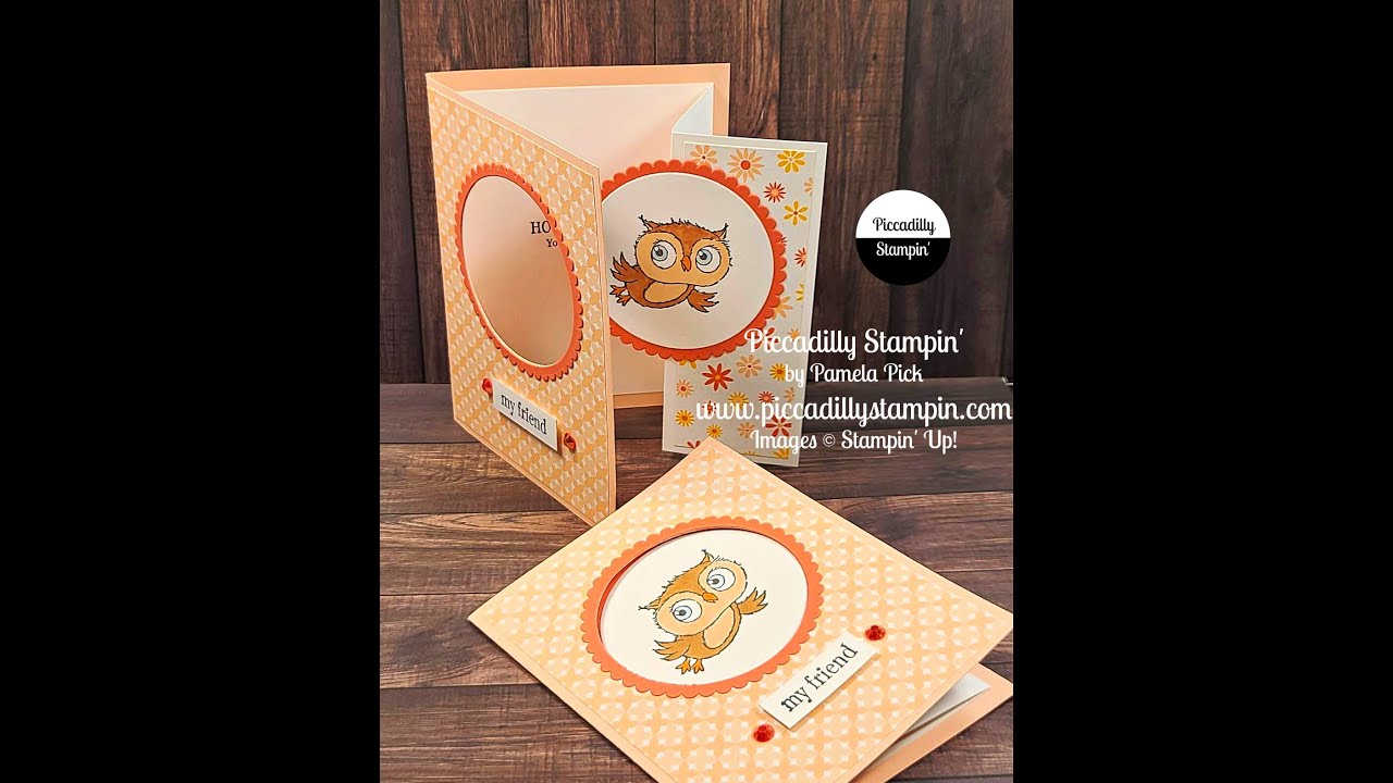 Adorable Owls Fun Fold - FBL- 12/28/22