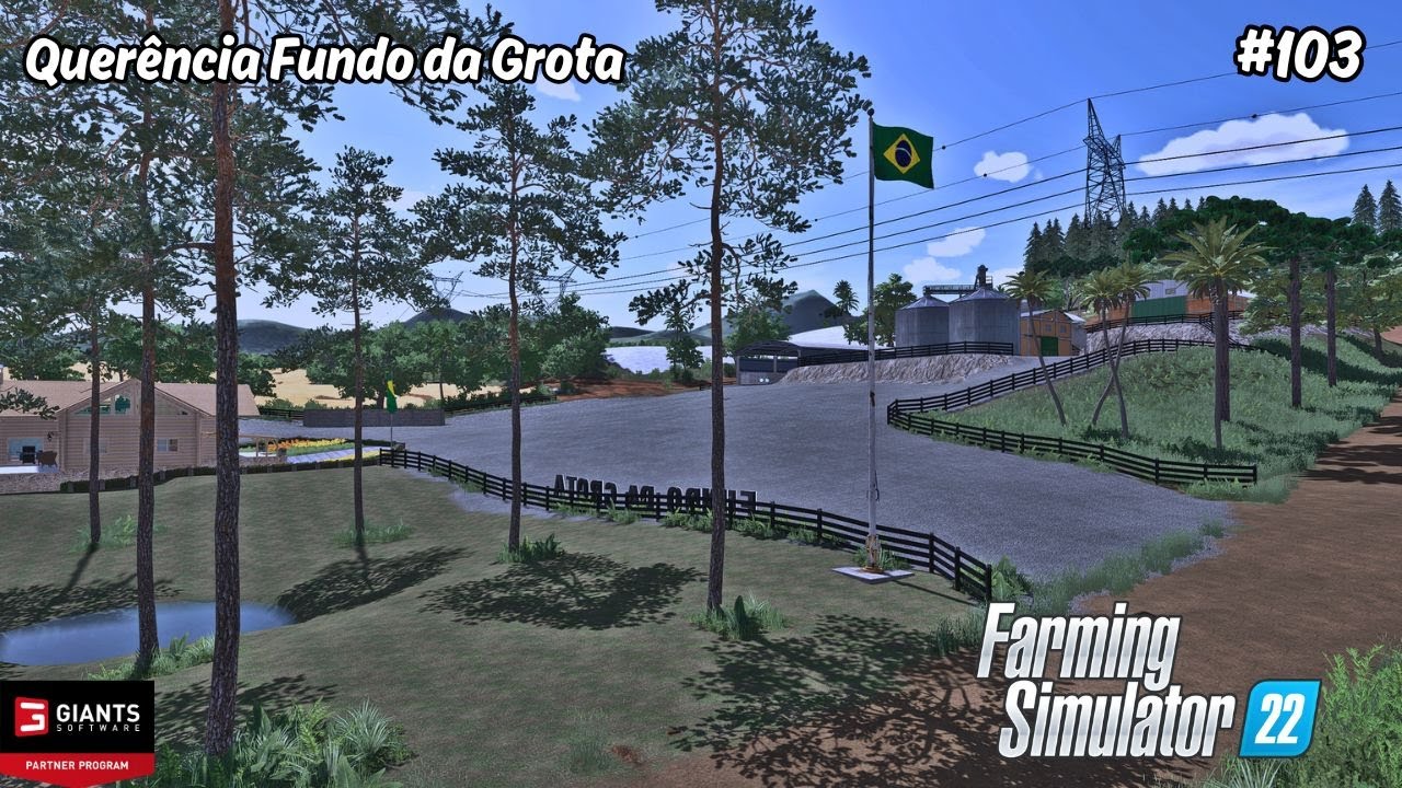Construção da Nossa Nova Sede/Querência Fundo da Grota/Farming Simulator 22/Ep 103