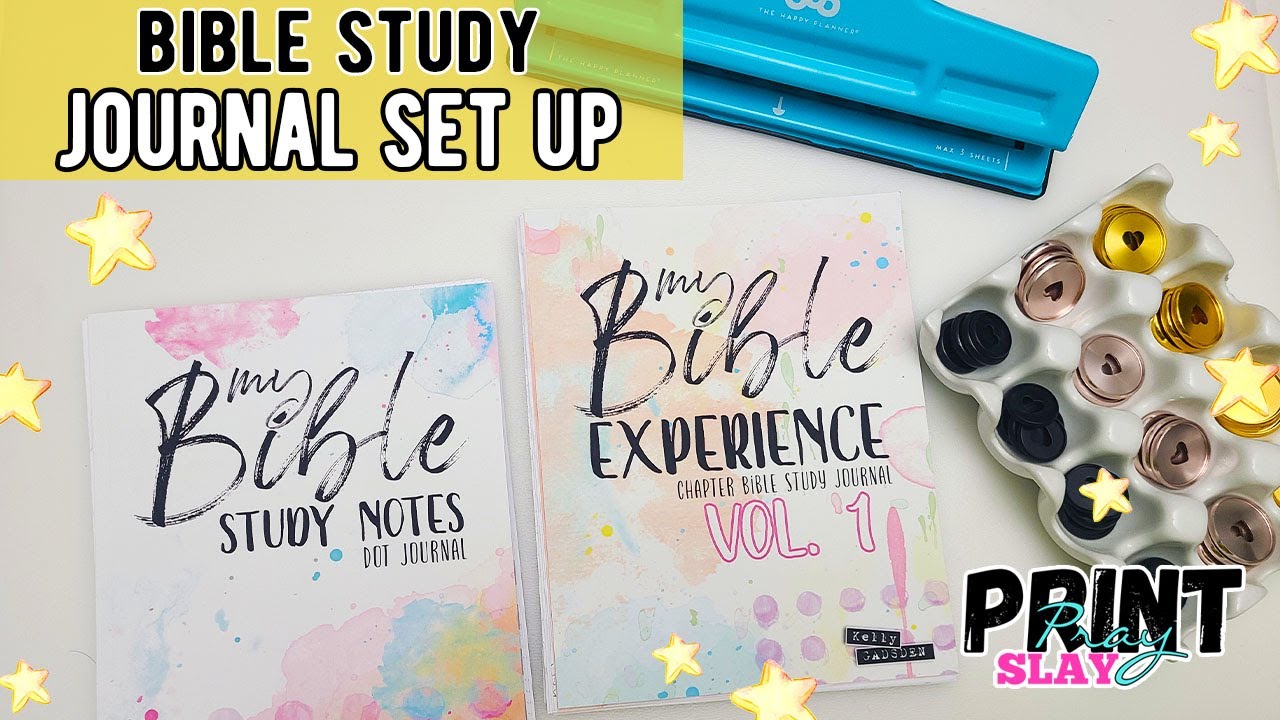 Set Up My Bible Experience Chapter Bible Study Journal - Remove Spine & Punch Holes - Amazon KDP