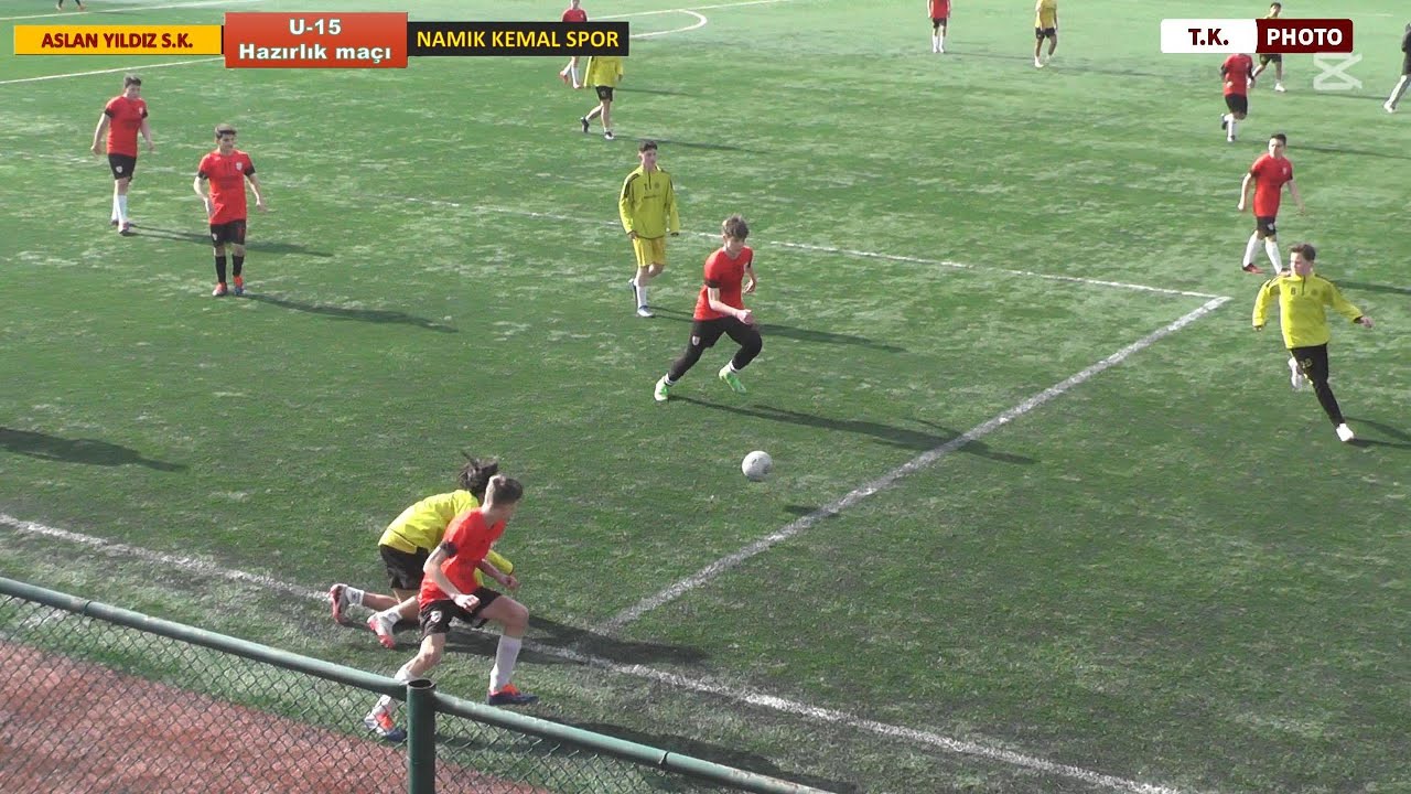U15 Hazırlık Maçı Namık Kemal Spor  & Aslan Yıldız S.K.