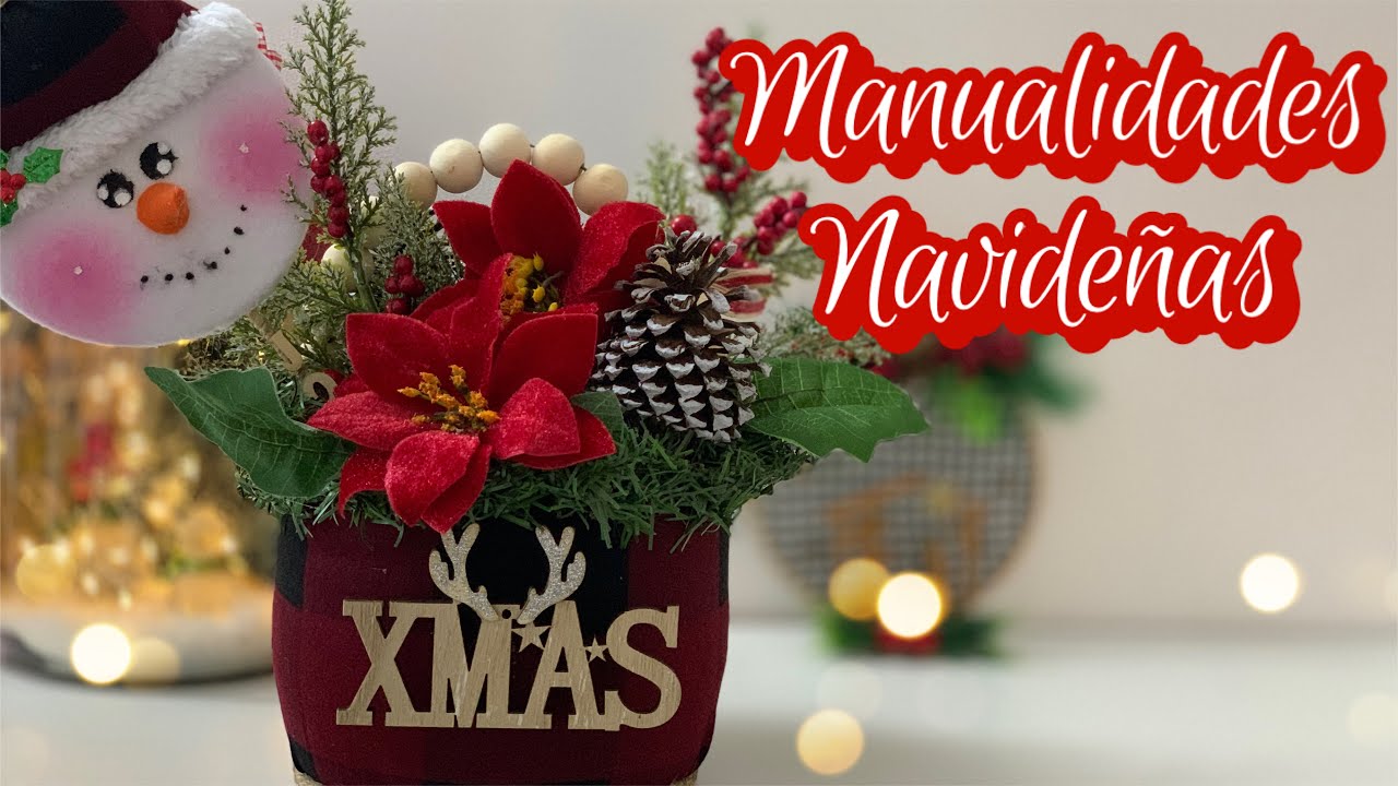 Ideas NAVIDEÑAS 2022 / Ideas con Reciclaje / Diy Christmas / Artesanato Natalino