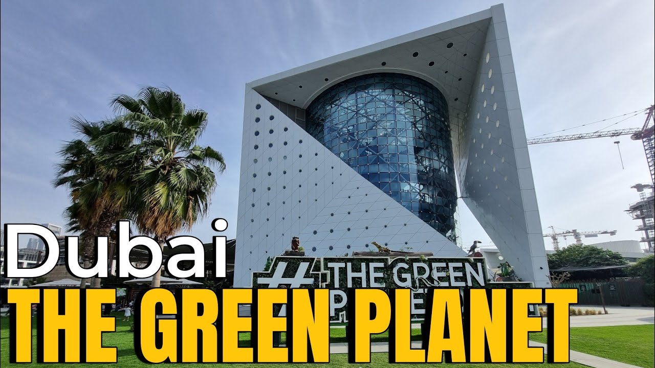 🔴The Green Planet Dubai Full Walk Tour | Indoor Rain Forest #thegreenplanetdubai #dubai #zoo