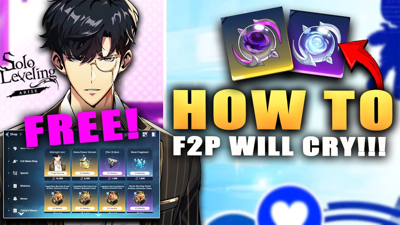 HOW TO GET FREE SUNG JINWOO COSTUME & MORE!!! PROOF OF THE STRONG GUIDE! (Solo Leveling Arise)