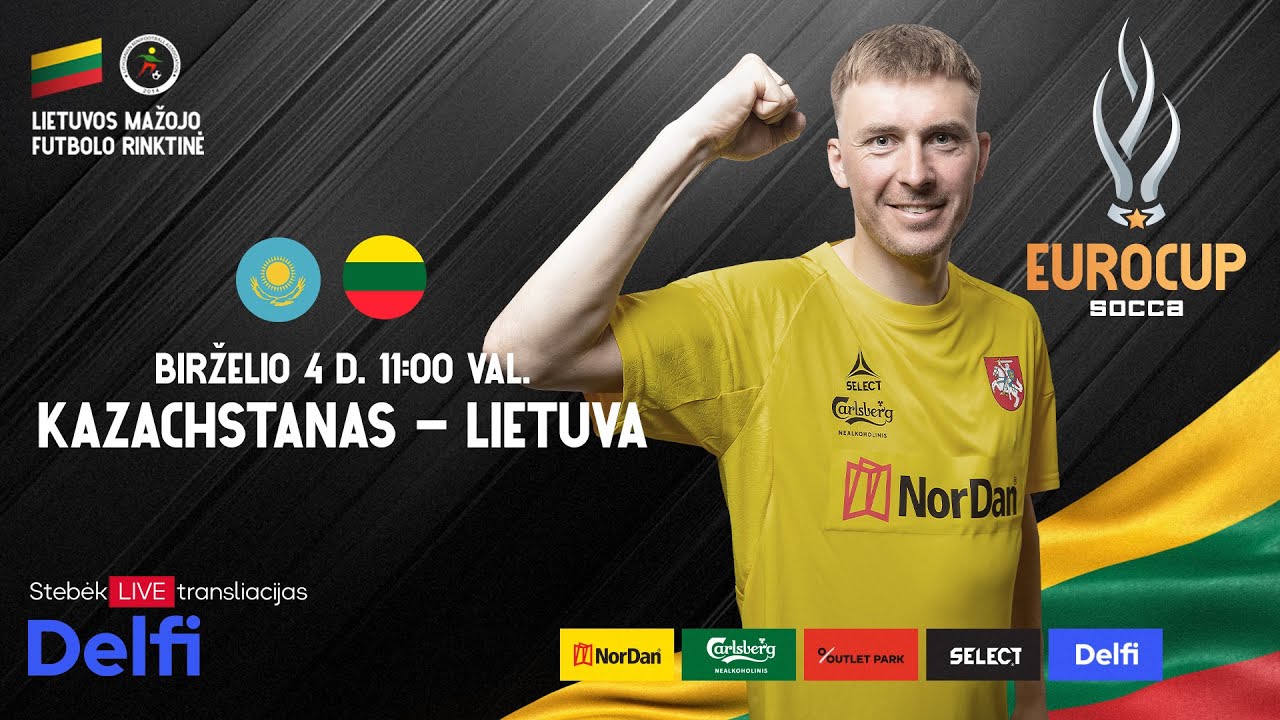 2025 m. Europos mažojo futbolo čempionatas: Kazachstanas – Lietuva