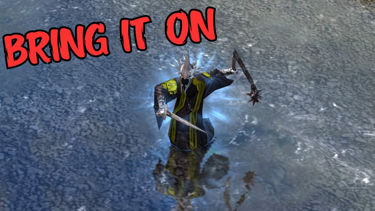 WITCH-KING IS LOOKING FOR A FIGHT!