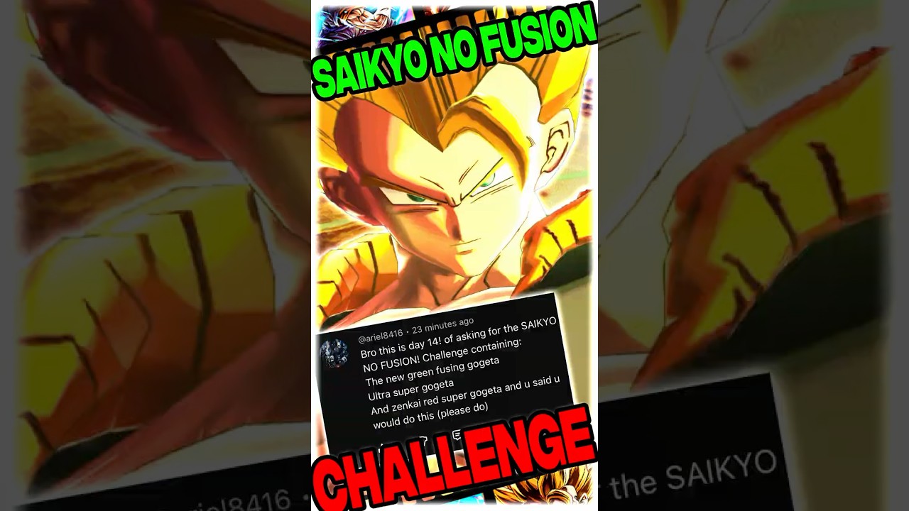 Испытание SAIKYO NO FUSION в Dragon Ball Legends 