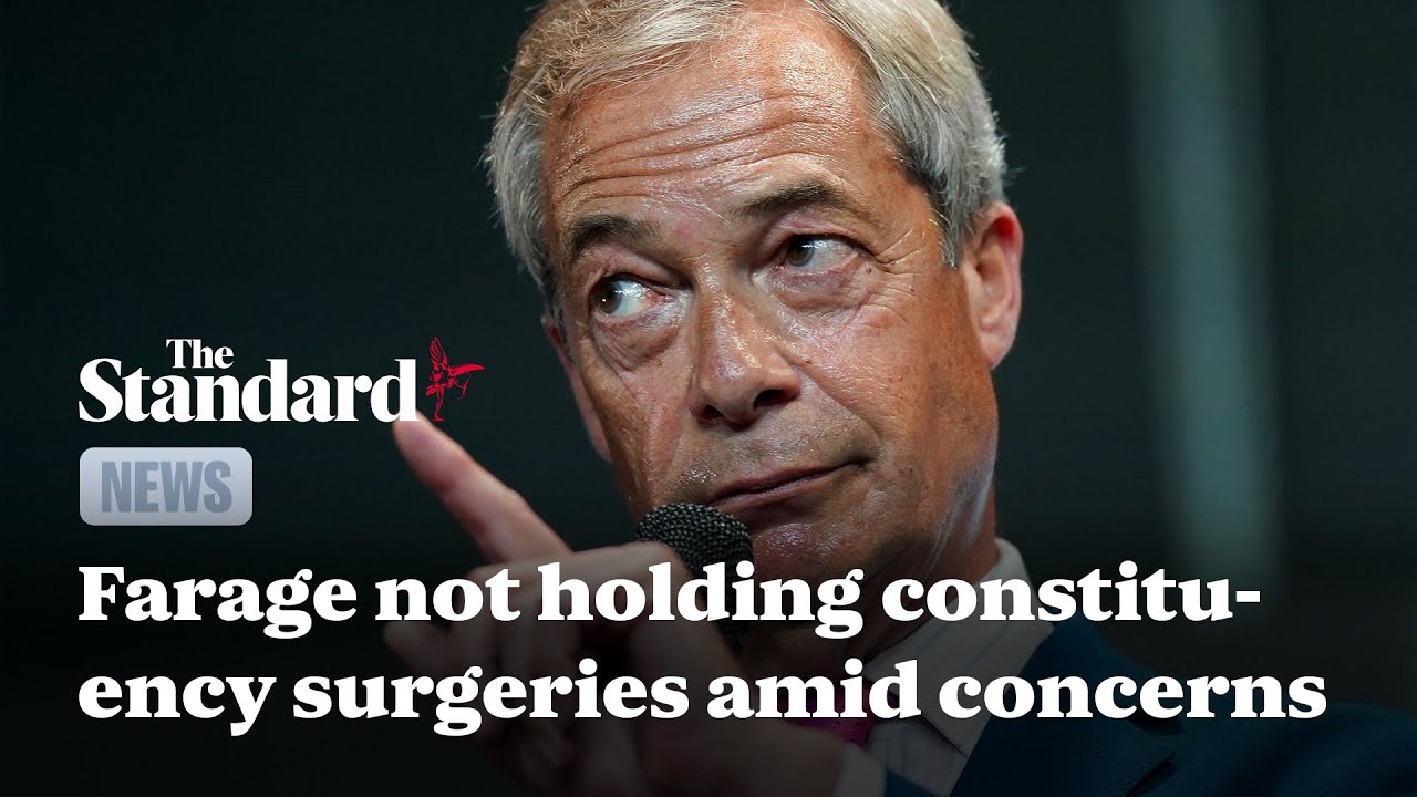 Farage not holding constituency surgeries amid concerns over knife attacks