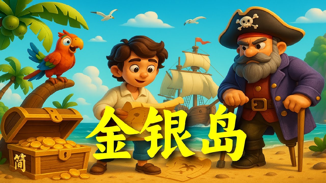 世界经典名著 012 金银岛