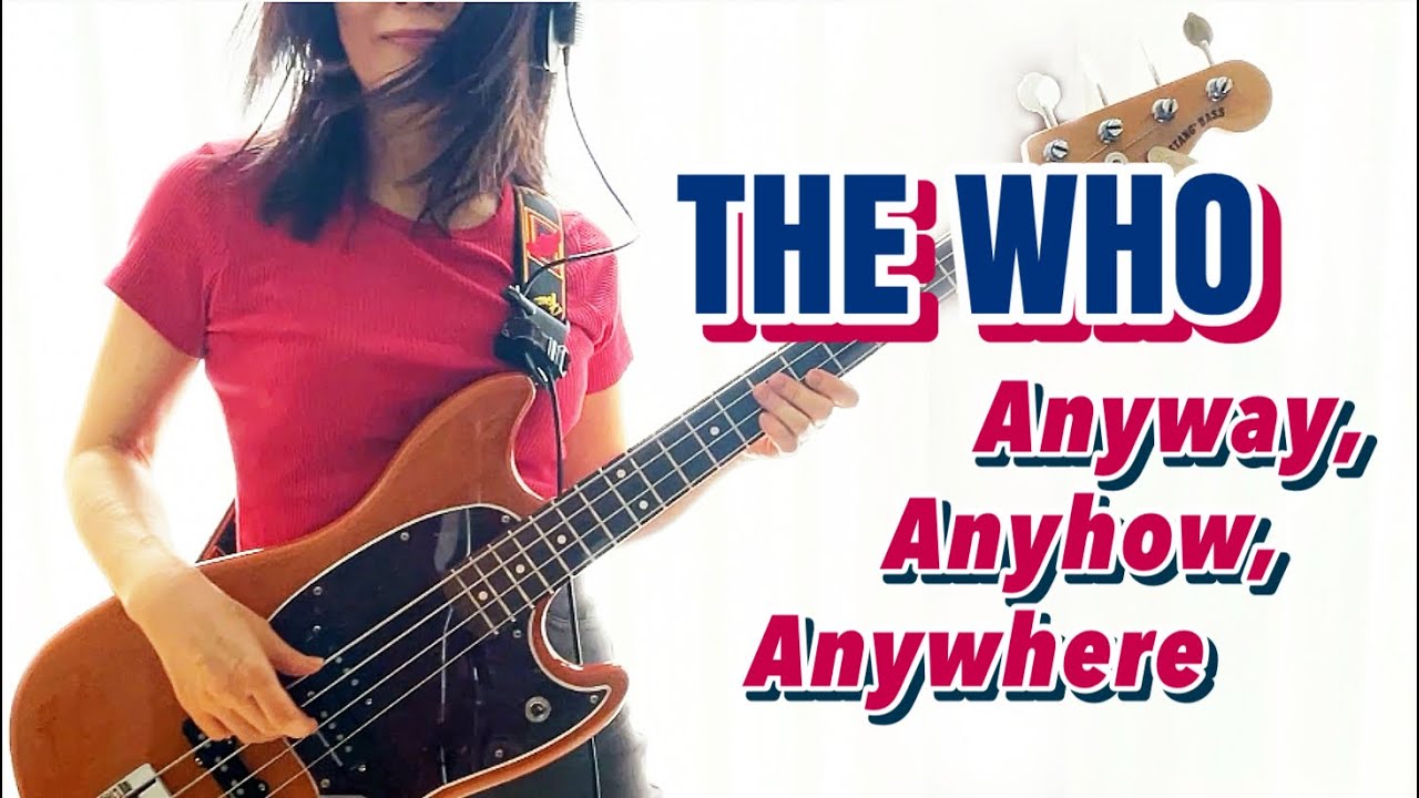 Anyway, Anyhow, Anywhere - The Who Bass Cover [John Entwistle] ムスタングベース歴2年 mustangbass