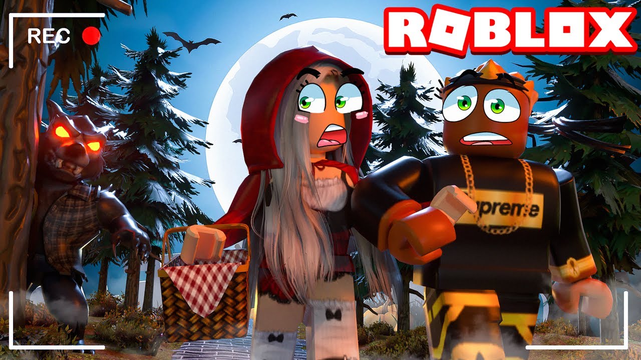 Если увидите этого ОБОРОТНЯ в Roblox, БЕГИТЕ БЫСТРЕЕ! (История Шапочки)