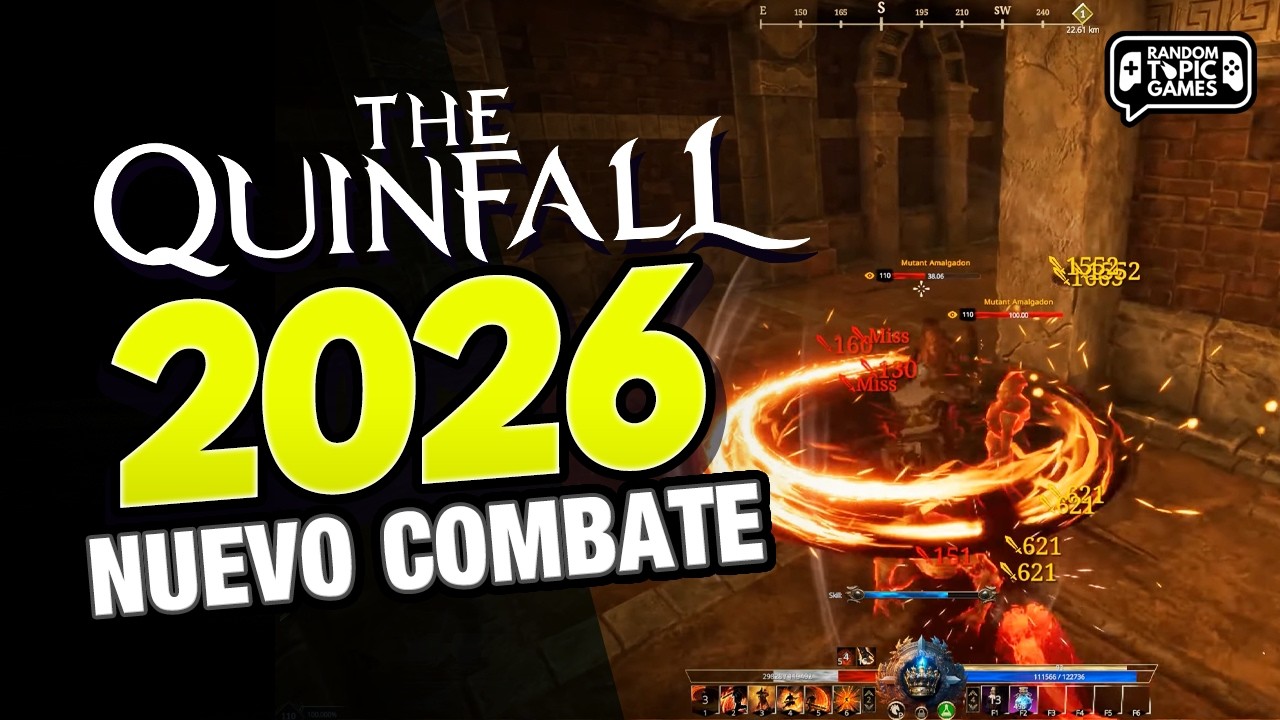 THE QUINFALL ⚔️ Rework de TODAS las Armas - MMORPG 2026