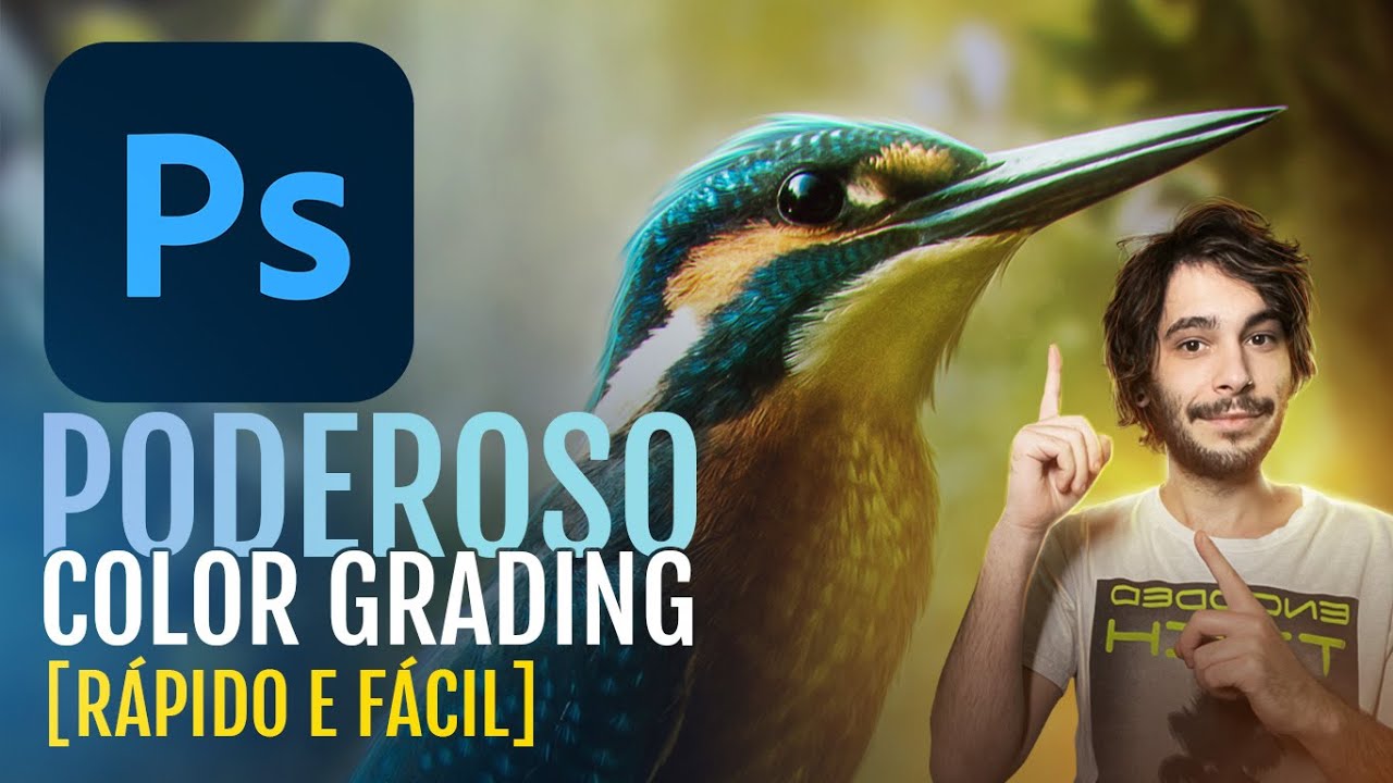 FORMA FÁCIL para criar Color Grading no Photoshop cc