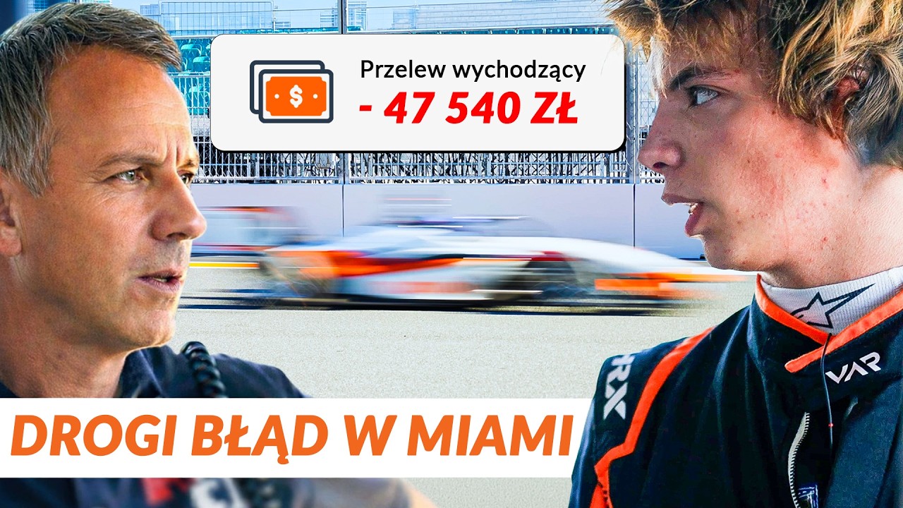 Nie stać mnie na takie błędy! Tymek Kucharczyk na testach Indy NXT w Miami