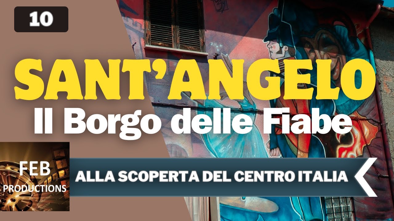 Sant&rsquo;Angelo di Roccalvecce: Il Magico Borgo delle Fiabe! ✨📖 Un Viaggio tra Arte e Fantasia