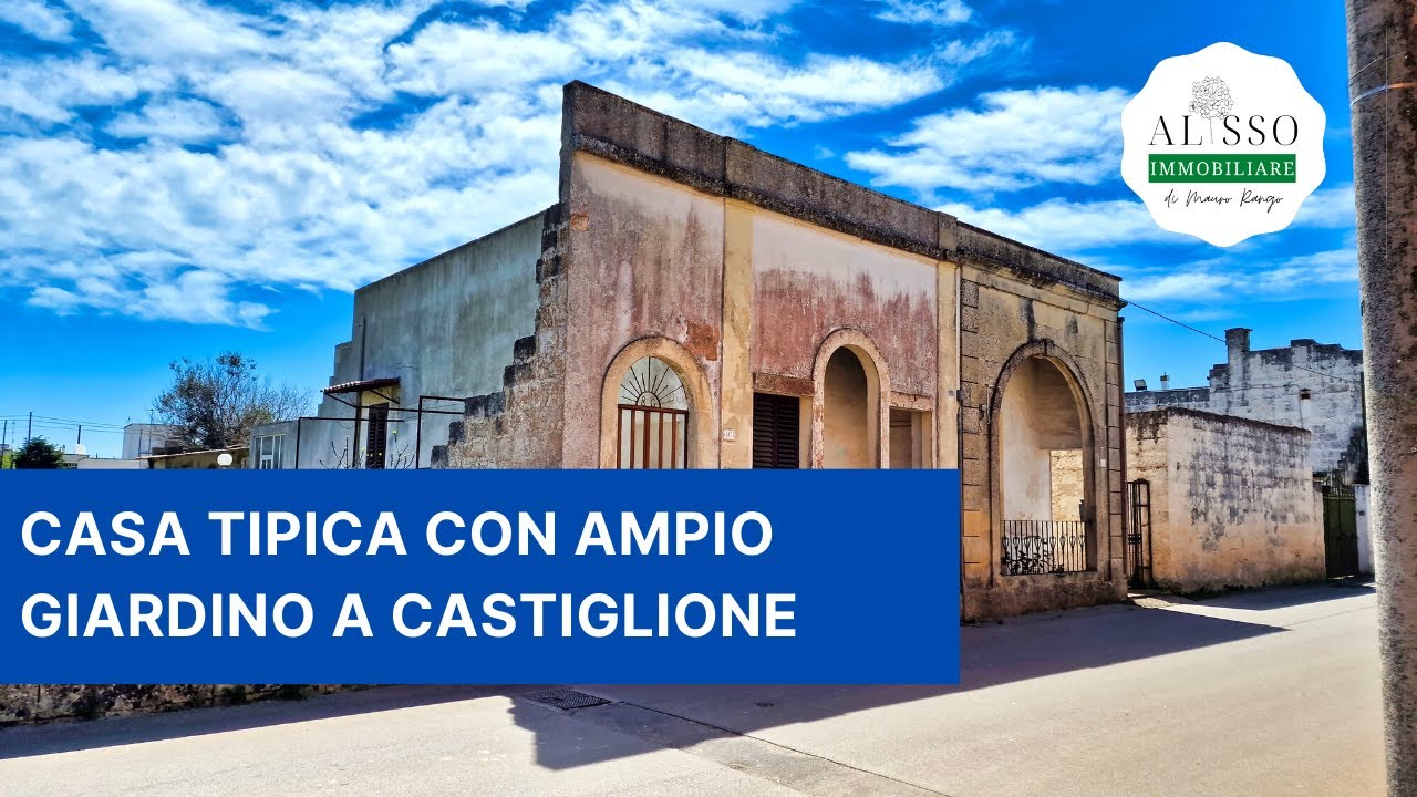 Casa tipica con ampio giardino a Castiglione d'Otranto