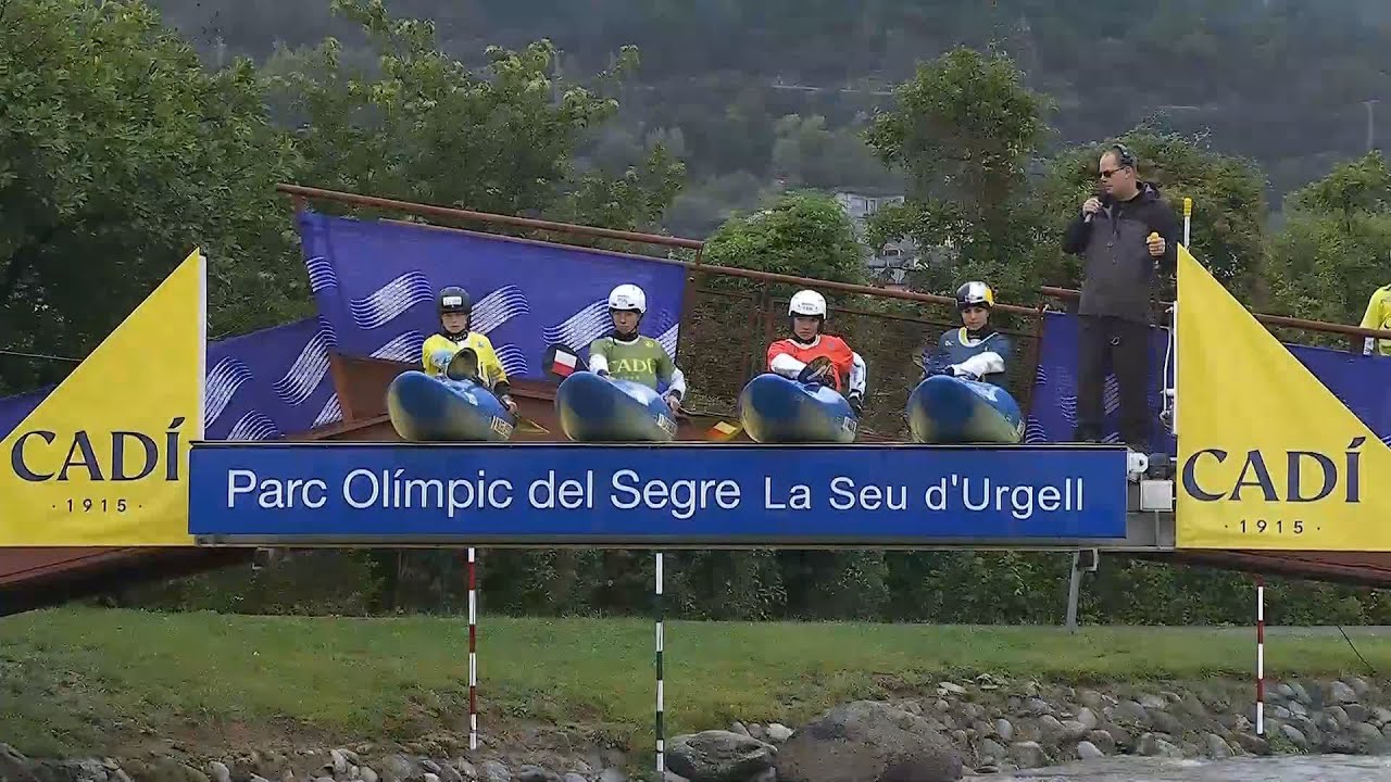 Women's Kayak Cross - Semi-Final 1 / 2024 ICF Canoe Slalom World Cup La Seu Spain