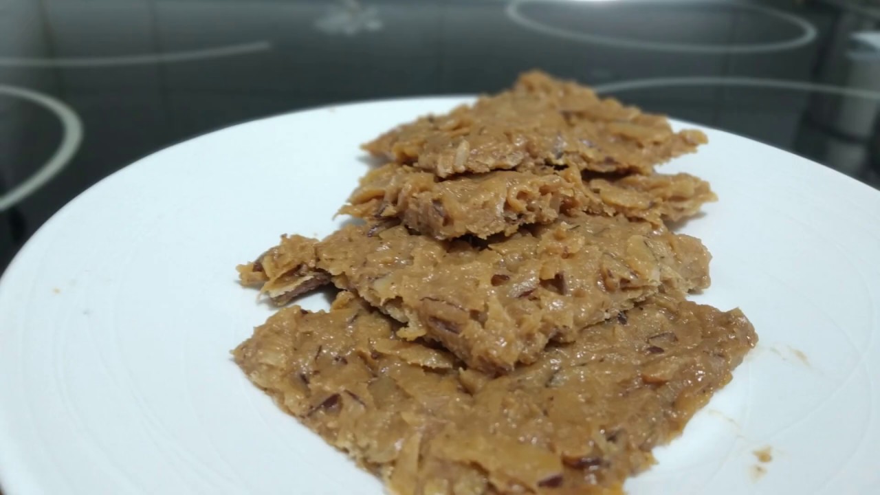 Tableta de coco / conserva de coco dulce típico hondureño