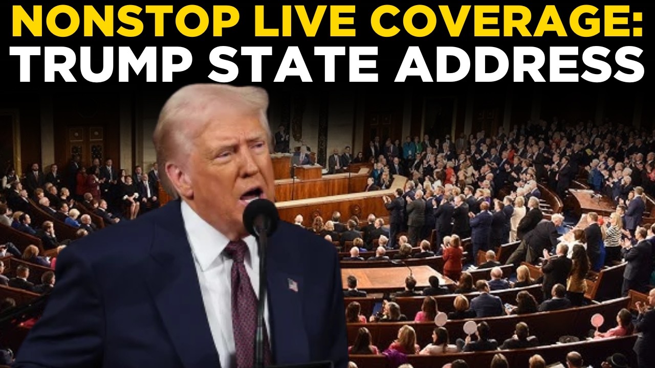 US News LIVE | Donald Trump Big Speech LIVE | Trump News LIVE | US Congress LIVE |State Of The Union