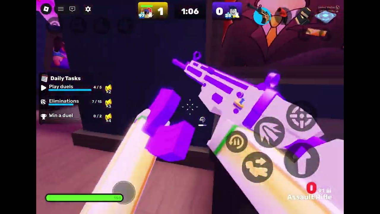 Rivals but I only use the ASSAULT RIFLE