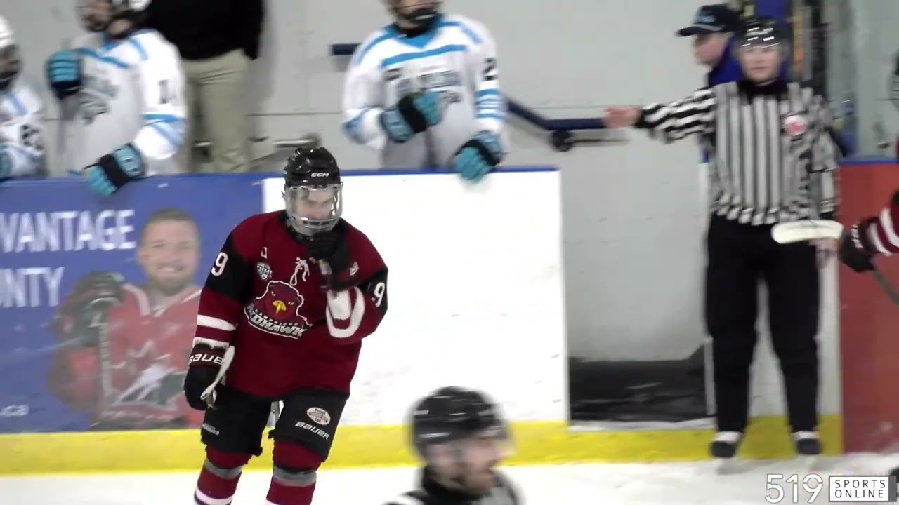 GOHL - Cambridge RedHawks против Caledonia Corvairs