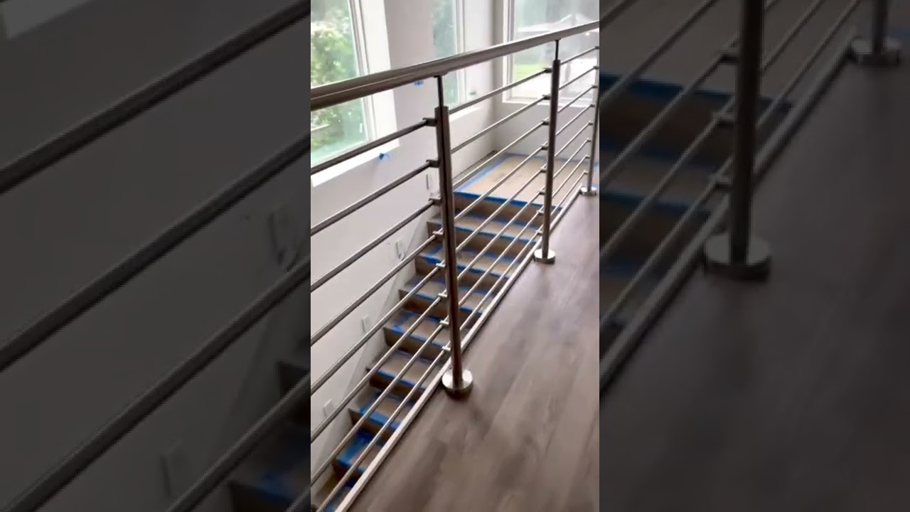 stainless steel folding Railing with bracket