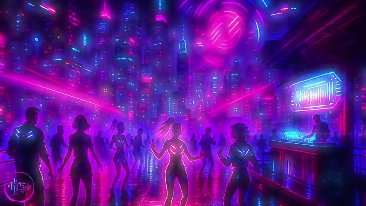 🌃 Neon Pulse | High-Energy House in a Cyberpunk City #housemusic   #futurehouse #TomorrowSounds