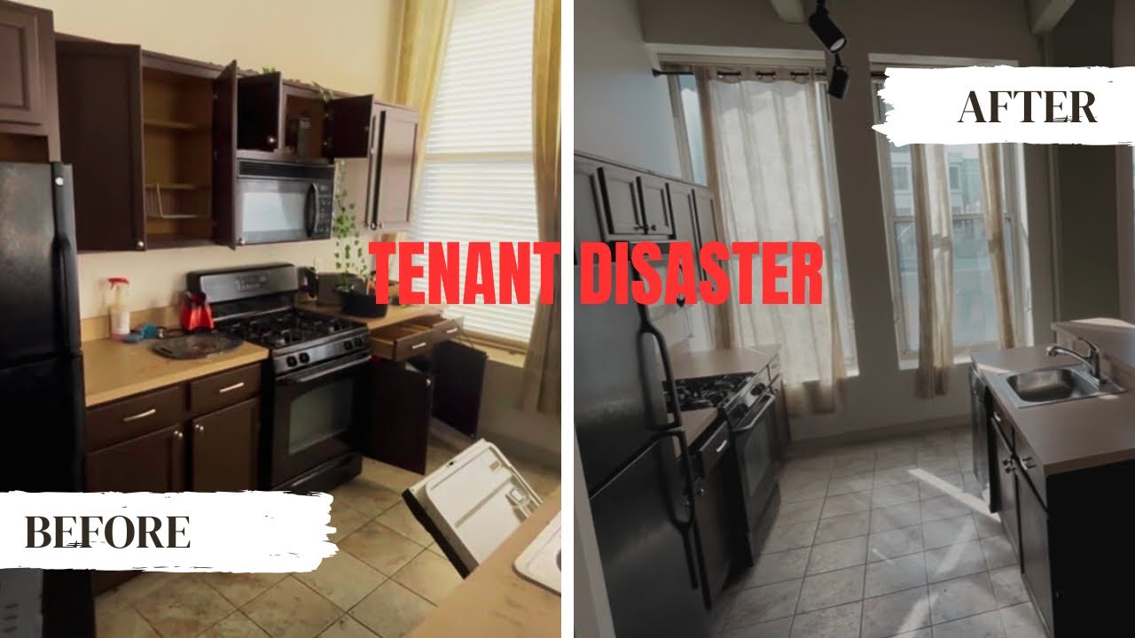Landlord Nightmare: Cleaning After Tenant DESTROYS Property!