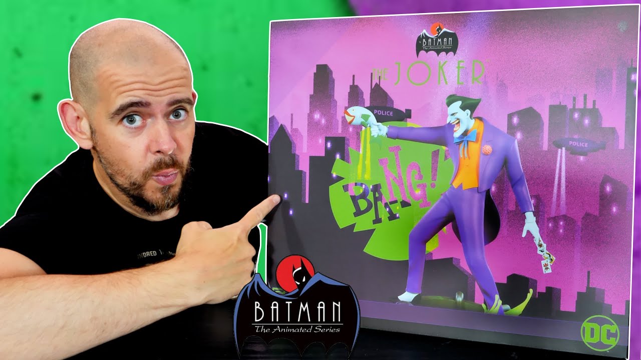 CRAZYYYYY !!!! THE JOKER - BATMAN ANIMATED SERIES Par Sideshow !