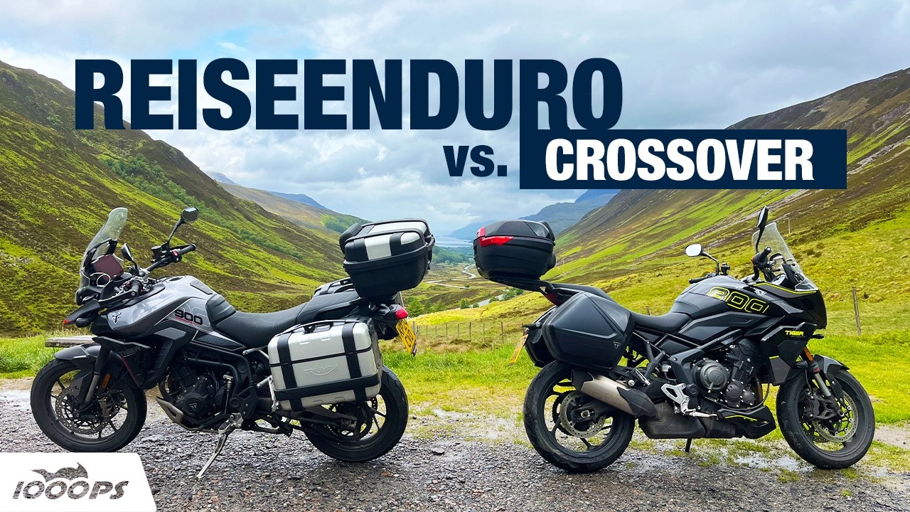 Reiseenduro oder Crossover? Triumph Tiger 800 Sport vs. Tiger 900 GT Pro auf 2000km in Schottland