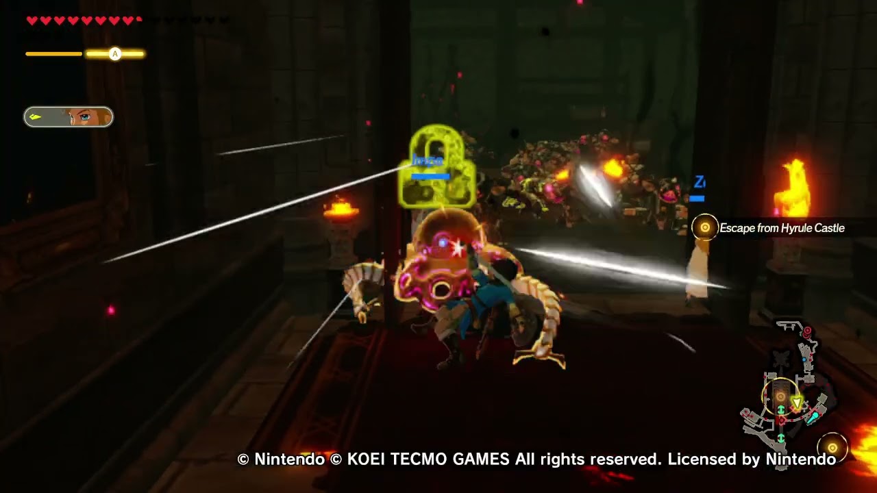 HW AoC: Link vs Sheikah Guardian Scou
