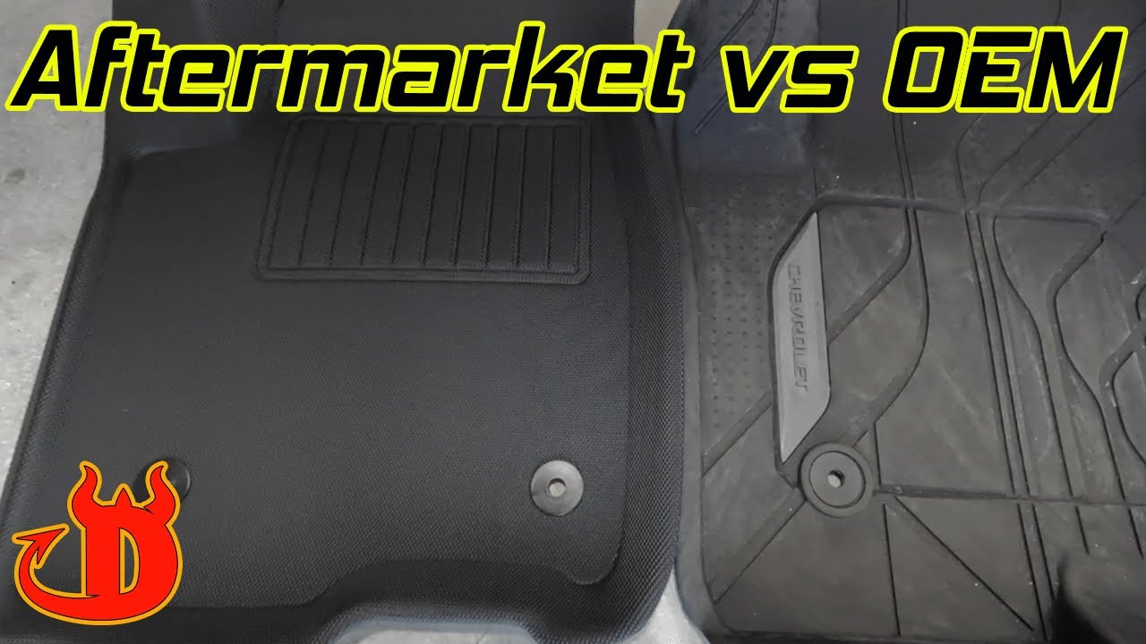 DO NOT BUY FLOORMATS until you see this 2019+ Silverado DiffCar Vs OEM
