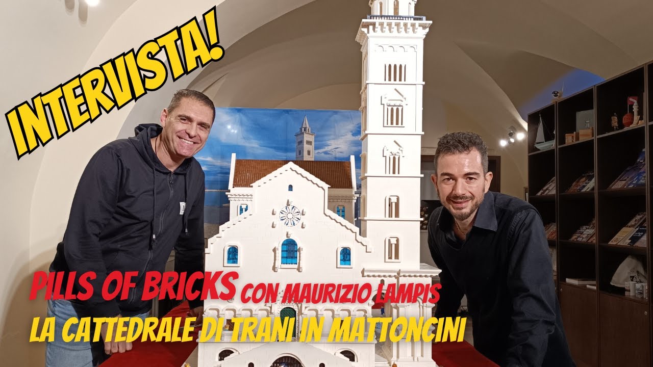 La Cattedrale di Trani in mattoncini! Intervista a Maurizio Lampis