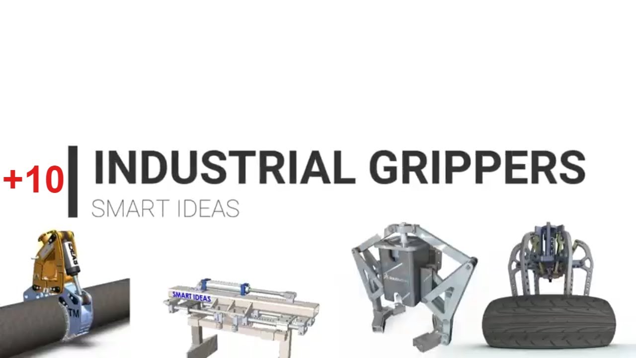 GRIPPER DESIGNS - All in one -  #solidworks, #design, #gripper, #eoat, #cad, #hydraulic